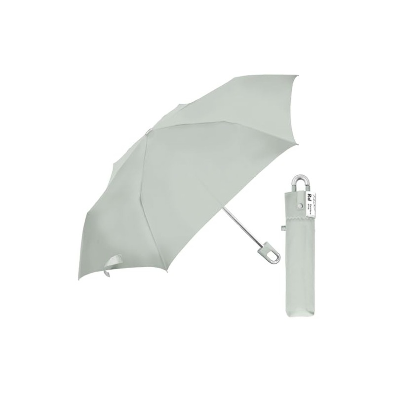 Women's Folding Umbrella, Thin, Compact, Portable, Convenient, Carabiner, Hook Included,