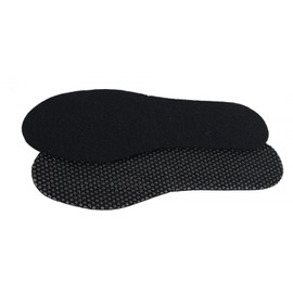 pbezler Non-slip felt insoles size 36-49, black