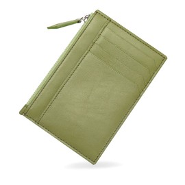 HAKATA NO MORI LEATHER Fragment Case, Billfold, Bill, Billfold, Brand, Genuine Leather, Leather, Wallet, Mini Wallet, Small, Thin, Slim, Compact, Card Pass Case, Coin Purse, YKK Zipper, Stylish,