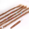 100% Real Hair Dreadlock Extensions 20 Inch 5 Strands/Pack Handmade