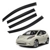 PLDDE Rain Guards Compatible with 2011-2017 Nissan Leaf, Tape-On Side