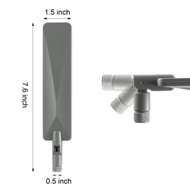 Eifagur Cellular Trail Camera Upgrade Replacement SMA Male Antenna Booster for Spypoint LM2 Flex Flex-S Flex-M Flex-Dark Flex G-36 Moultrie Spartan Covert Muddy 4G LTE Cellular Trail Camera, 2-Pack