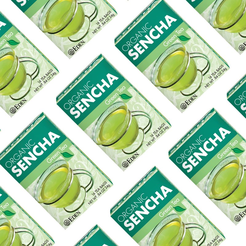 Eden Organic Sencha Green Tea, Japanese, Uji Cha, 16 Unbleached