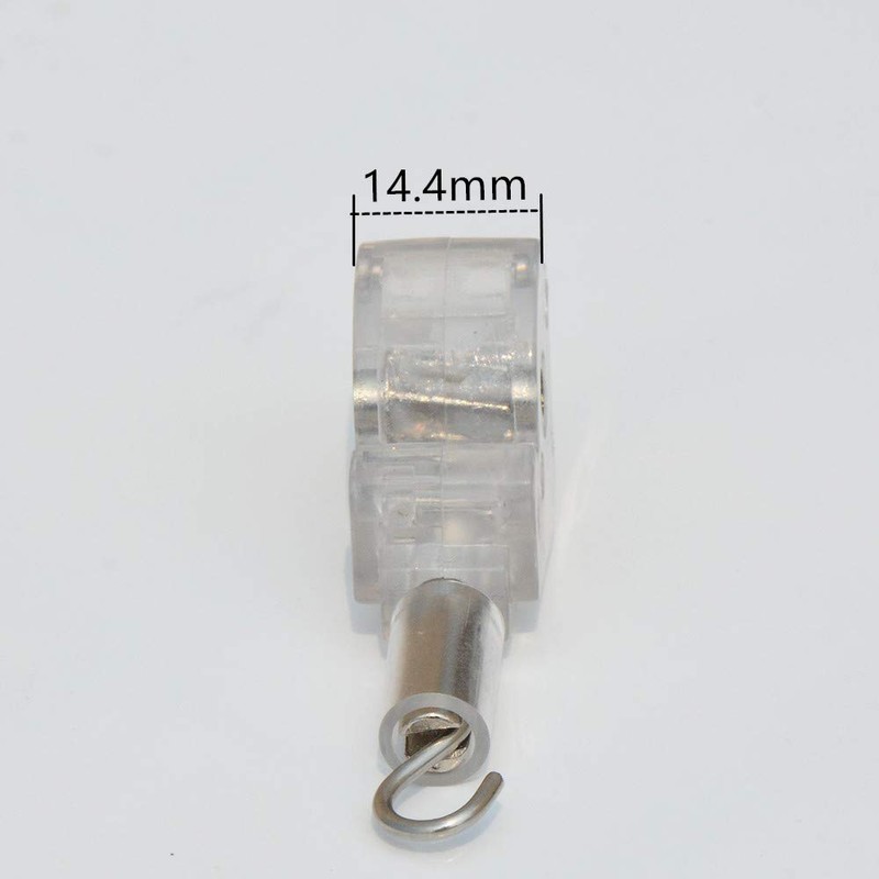 2pcs 1" Blinds Wand Tilter Mechanism with D shaped Gear