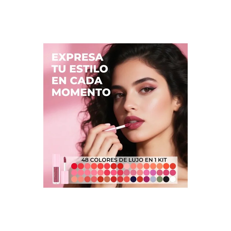 Bablabear Labiales Gloss Maquillaje Para 48 Colors