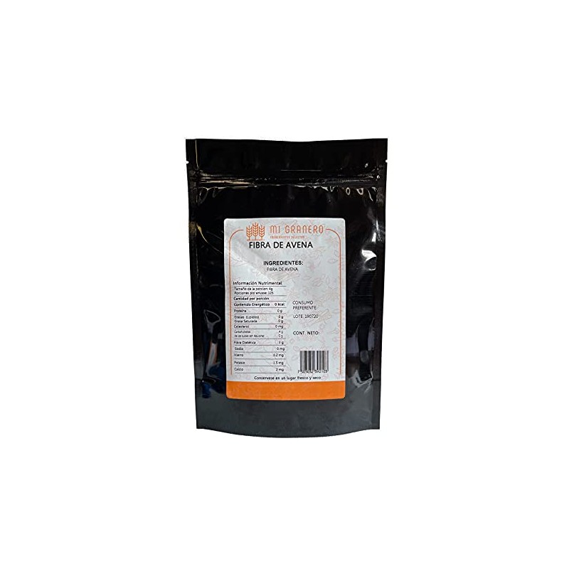 Fibra de Avena 500 gramos (gluten free, keto)