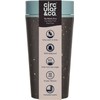 Circular and Co Leakproof Reusable Coffee Cup 12oz/340ml - The World's First Travel Mug Made from Recycled Coffee Cups, 100% Leak-Proof, Sustainable & Insulated (Black & Faraway Blue)