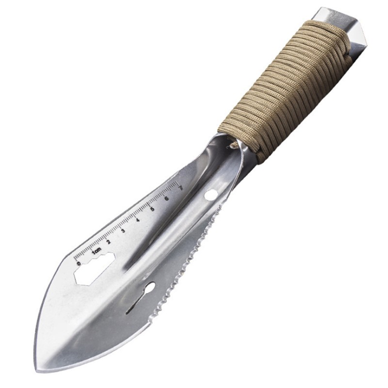 Portable Folding Shovel Multifunctional Outdoor Gadgets Garden Tool for Camping