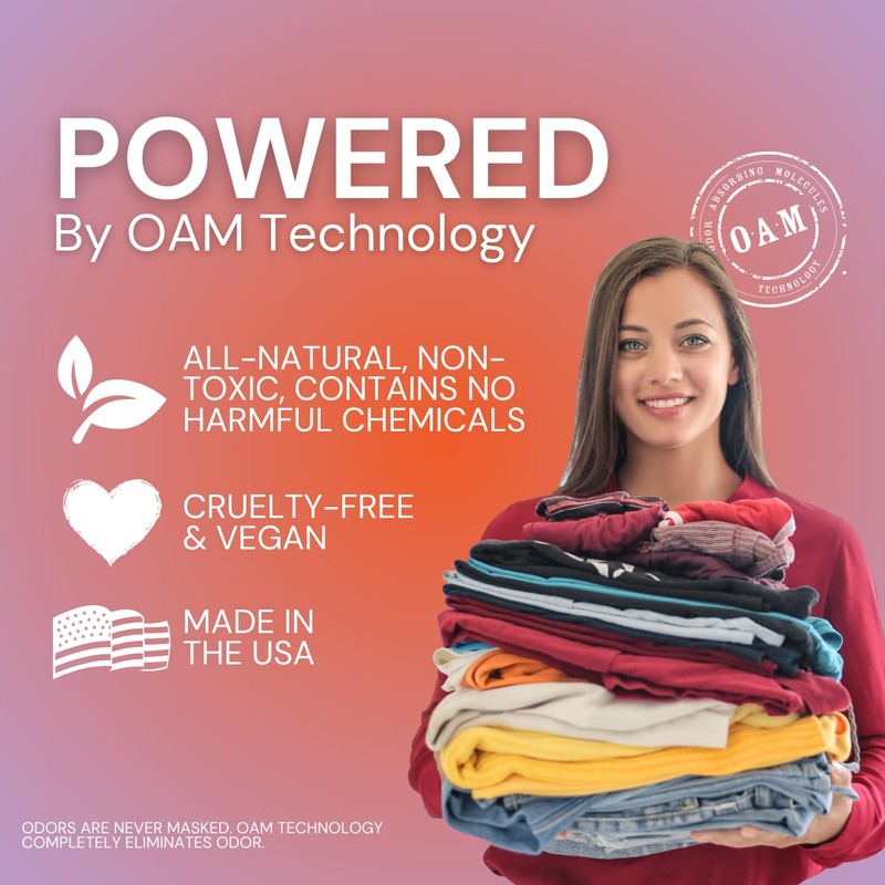 The Stink Solution Laundry Booster Deodorizer For Strong Odor to