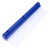 Pushaccas Blue Silicone T-Bar Car Squeegee - 12 Inch Car