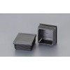 エスコ(ESCO) 60x 60mm Square Protective Cap (Black/2PCS) EA983FP-83