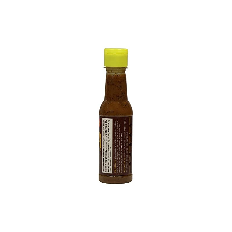 La Perrona Roasted Chiltepin Hot Sauce 5 Ounce Bottle |