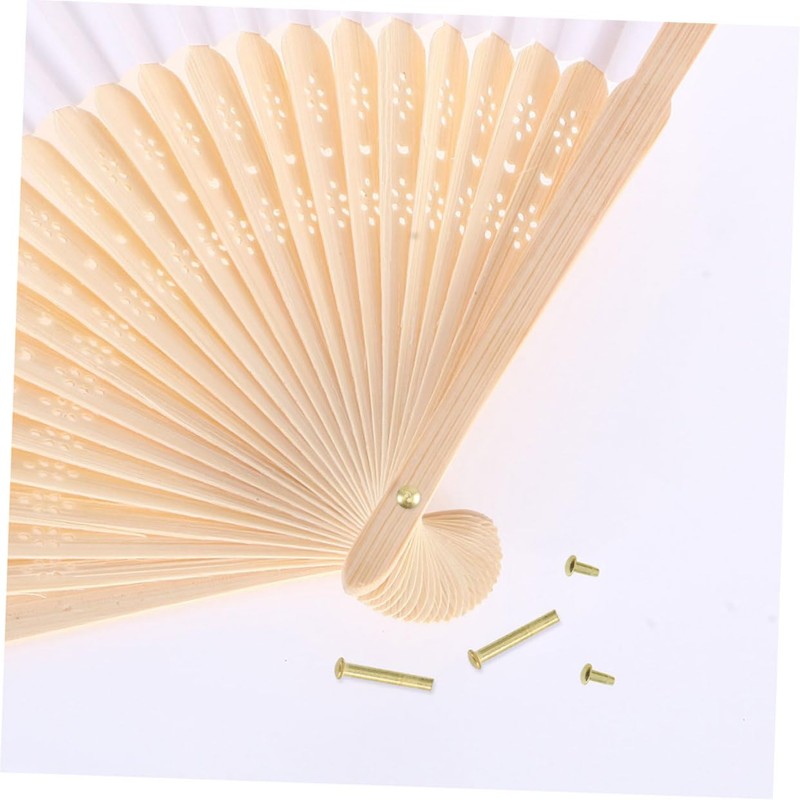 iplusmile 5set Folding Fan Repair Kit Metal Rivet and Nut