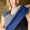 Hoppediz Kashmir/Merino Wool Baby Leg Warmers, One Size, Navy