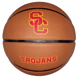 Baden USC Trojans Mens Composite Leather Indoor/Outdoor Basketball