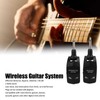 Wireless Guitar System 2.4GHz 12 Channels Audio Wireless Transmitter Receiver