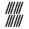 Value Pack 12-Pack Lawn Mower Blade 138498 – 21" High-Lift