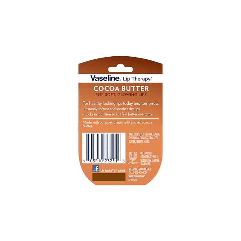 Vaseline - Minitarrn de manteca de cacao para el cuidado