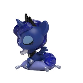 Mighty Jaxx My Little Pony Kwistal Fwenz: Princess Memories Edition | Princess Luna 6 Inch Collectible Figurine