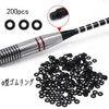 MOCOXYKLXY 100pcs Dart Shaft O-Rings Fits 2BA Size Dart Anti-Slip
