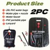 KLLJ Camping Shower, 2 Pieces Solar Shower Bag, Camping Shower