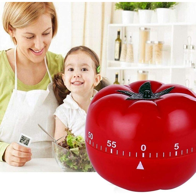 Kitchen Tomato Timers 60 Minutes Kitchen Cooking Timer Clock Mechanical