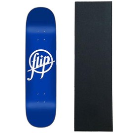 Flip Skateboard Deck Team Circle Script 8.375" x 31.73" with Grip