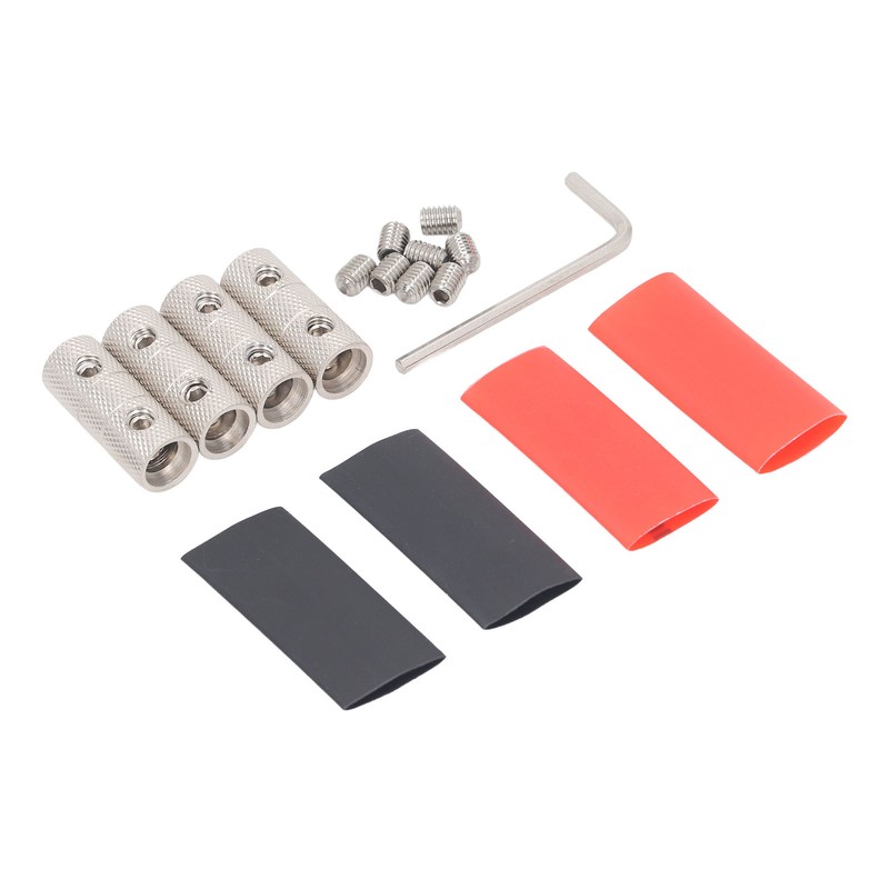 4 Gauge Wire Connectors Kit Brass for Car Audio Splice