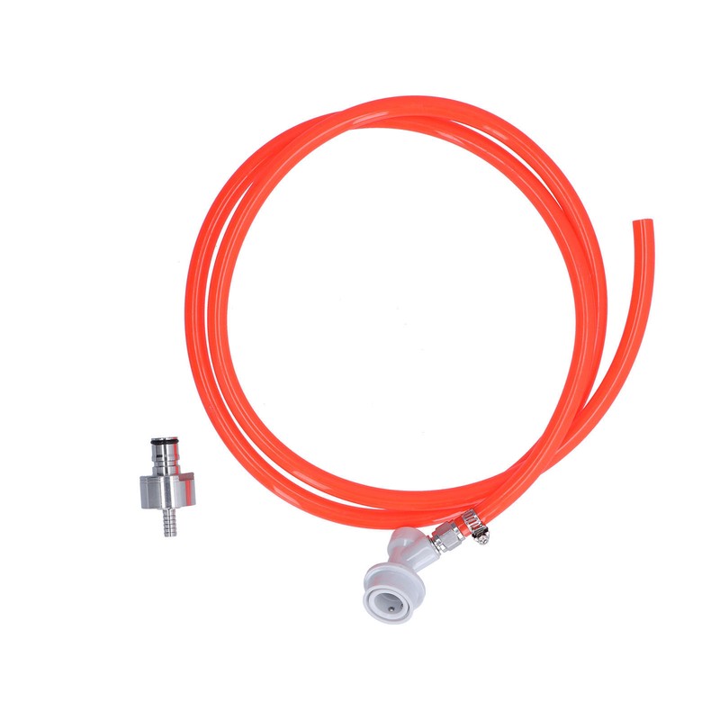 1.7M Ball Lock Beer Line Assembly with 5/16in Carbonation Cap