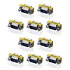 10 x 9 Pin Gender Changer Adapter Male Male Serial