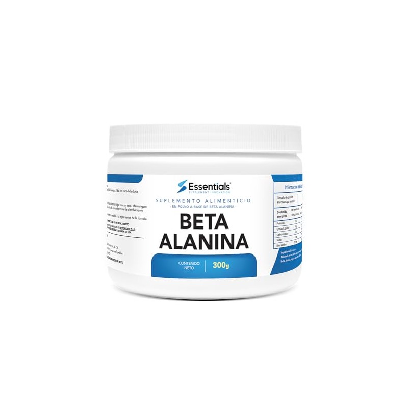 Essentials Innovation Beta alanina 120 Porciones | 2.5 G beta