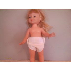 DOLL CLOTHES HANDMADE DIAPER SMALL BABY DOLLS FITS 10" 11" 12" HOOK AND LATCH