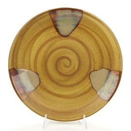 Splash Brown by Sango, Stoneware Dinner Plate