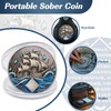 Braving The Storm 2 Year Sobriety Coin - Nautical NA