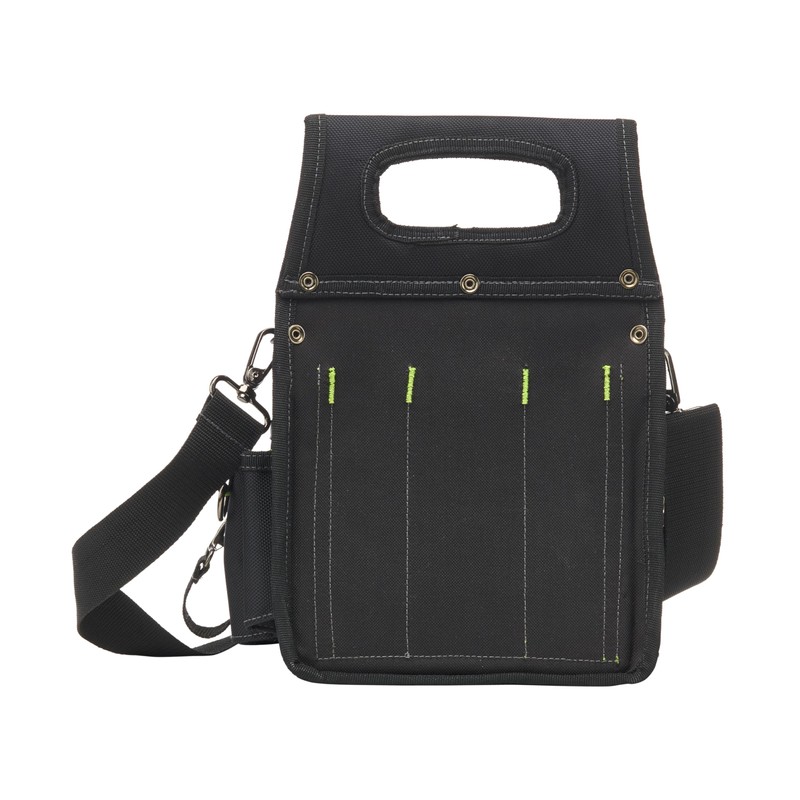 AWP Electrician Tool Pouch with Multiple Pockets, Premium Leather Utility