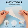 12 Pcs Plastic Mesh Canvas Sheet 15 x 15 cm