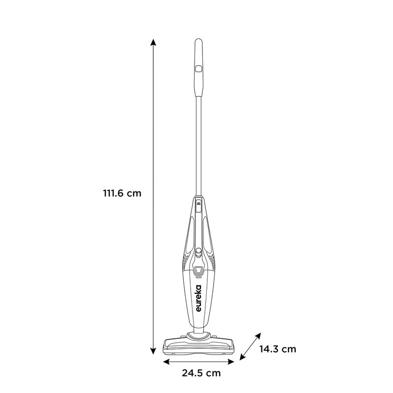 Eureka NES215A Blaze 3-in-1 Swivel Handheld & Stick Vacuum Cleaner,