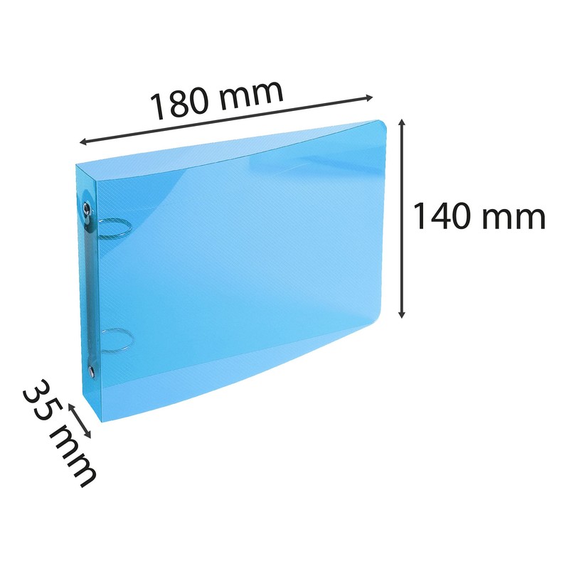 Exacompta - Ref. 51090E - Semi-rigid PP binder for index