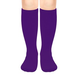 Purple Softball Socks Girls Softball Socks Toddler Baseball Sock Purple Soccer Sock Toddler Witch Accessories for Girls