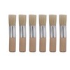 Chunky handled stencil brushes | Wooden handle | natural bristles