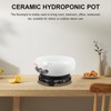 HANABASS Lotus Bowl Planter Hydroponic Planter Pot Ceramic Plant Pot
