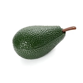 Fisura - Original Dip Bowls with Spoon, Avocado Shaped Ceramic Dipping Bowls for appetizers, Dipping Sauce Dishes, Measurements: 18 centimetres x 10 centimetres