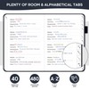 Taja Password Keeper Book with Alphabetical Tabs, Small Password Books