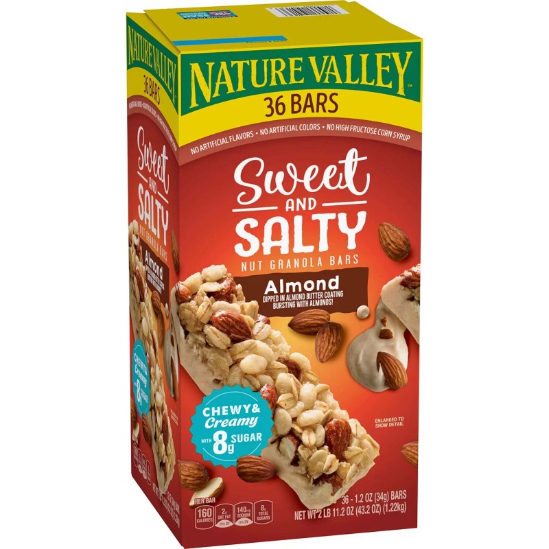 Nature Valley Sweet & Salty Nut Almond Granola Bars 36