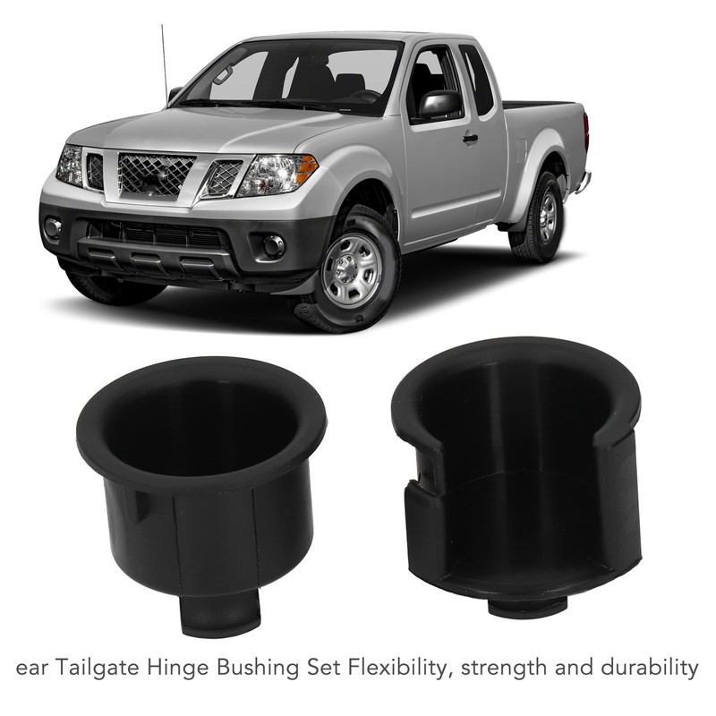 1 Pair Rear Tailgate Hinge Bushing Set 93479 ZP50A Black