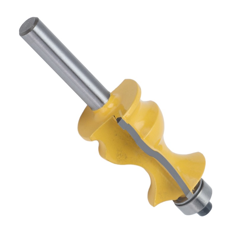 Architectural Molding Router Bit Woodworking Milling Cutter 8mm Shank 28mm