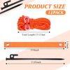 Sintuff 36 Pcs Heavy Duty Tree Stake Kits Stake and