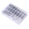 1080Pcs/Set M2 M3 M4 Screw Nut Gasket Kit Stainless Steel