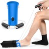 Kekoy 11.4cm Large Sock Dressing Aid for Seniors Blue