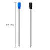 24 Pieces Ballpoint Pen Refills for Diamond Crystal Stylus Pens,